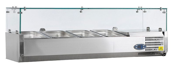 NordCap COOL-LINE Kühlaufsatz PA 13-120, für 3 x GN 1/3-150 und 1 x GN 1/2-150, 435131202