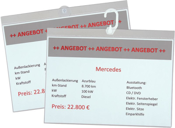 Eichner Verkaufsschilder, Format: DIN A3 quer, VE: 5 Stück, 9219-00317