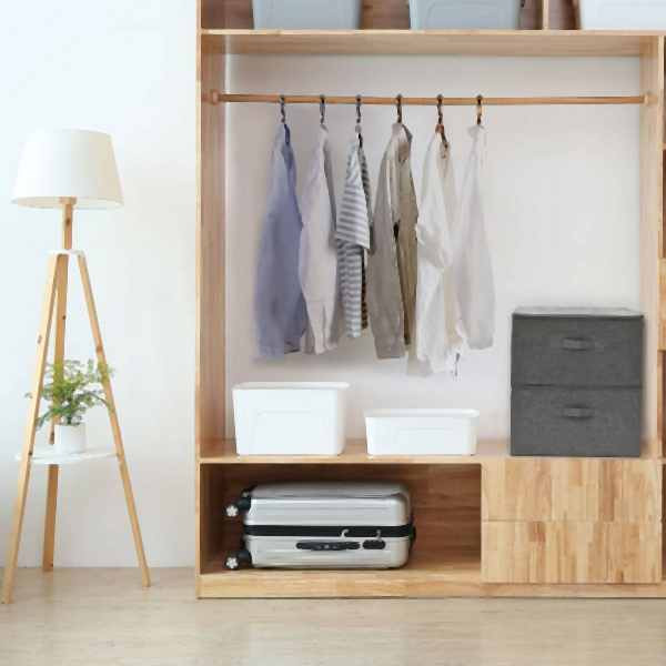 vidaXL Aufbewahrungsboxen 2 Stück Stoff 43x34x23 cm Anthrazit, 332909