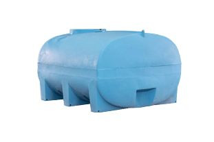 Duraplas DuraTank H-Eco 5000H, Wasser Transportfass 5000L, lichtblau, AQ5001H