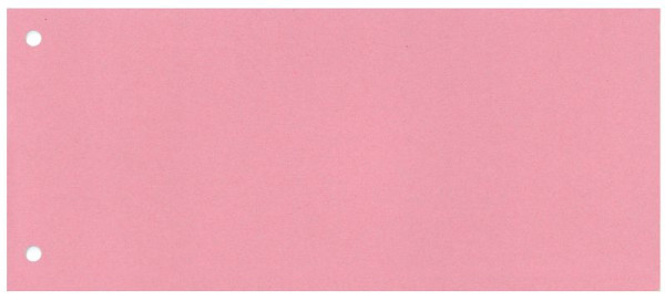 WEKRE Trennsteifen, 10,5x24cm, 160g/m², 100 Stück, Karton, rosa, 50503160