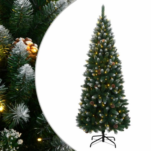 vidaXL Künstlicher Weihnachtsbaum 300 LEDs 180 cm, 3315750