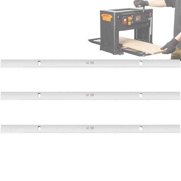 VEVOR Ersatzhobelmesser HSS Hobelmaschine 33,1x1,65x0,2cm Streifenhobelmesser, YBJDPCSD13Y1AOVV9V0