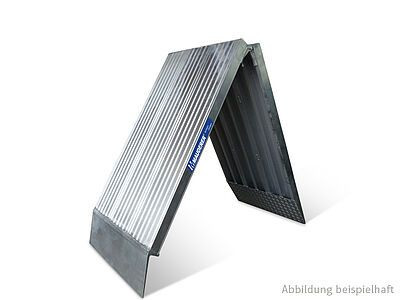 Mauderer SuperLeicht-Verladesteg mittig klappbar, Länge: 2000/ 1000 mm, Breite: 500 mm, Tragkraft: 800 kg, SLK-Steg 2,0x0,5