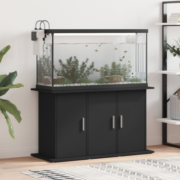 vidaXL Aquariumständer Schwarz 101x41x58 cm Holzwerkstoff, 833632