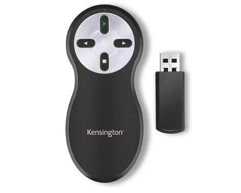Kensington Presenter, 20 m, ohne Laser, schwarz, K33373EU