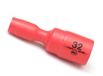 Lemp Steckschlüssel Einsatz 32mm 1/2" lang 12 kt, 135632