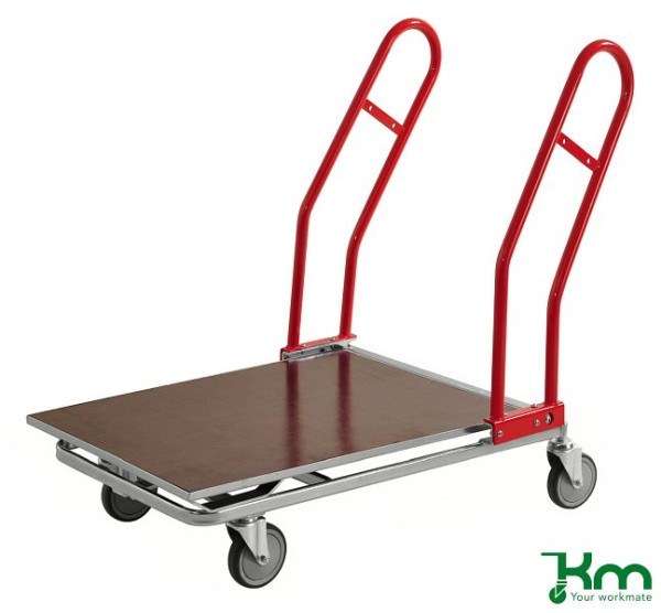 Kongamek Großgüterwagen, Verzinkt / MDF, braun, KM113228