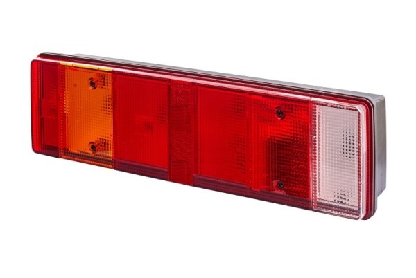 HELLA Heckleuchte, Glühlampe, für u.a. VW LT 28-46 II Ch. (2DC,2DF,2DG,2DL,2DM), ECE/ADR/GGVS, für Rechtsverkehr, links, 2VD 008 204-131