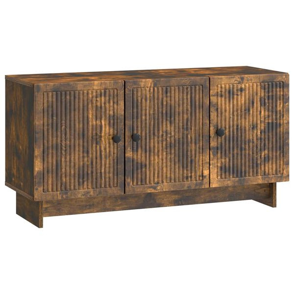vidaXL TV-Schrank Geräucherte Eiche 99 x 34,5 x 50 cm Holzwerkstoff, 894030