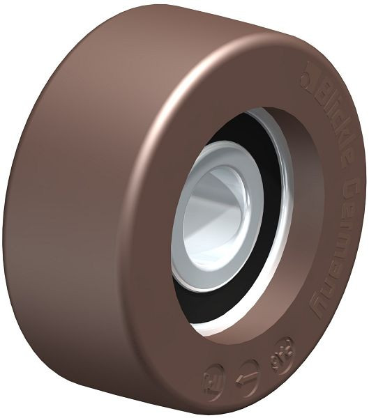 Blickle FPU 60x25/15-13K Rad aus Blickle Besthane®, Braun, 760843