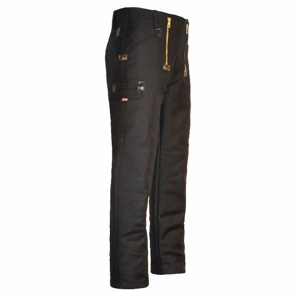 EIKO Leine Zunfthose normale Fußweite Doppelpilot, Farbe: schwarz, Größe: 52, 4421_40_52