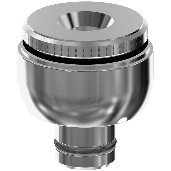 KWC Verschraubungsmutter, komplett mit O-Ringen, Messing poliert verchromt, 2000105562
