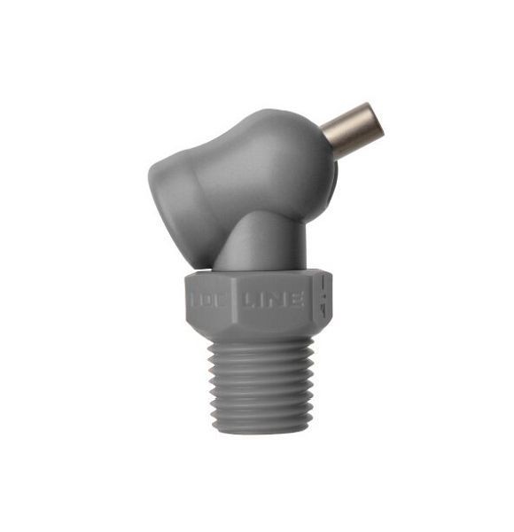 Loc-Line Hochdruckdüse XW 1/4", D=1,6mm, L=6,4mm, a=110° grau, L72081G