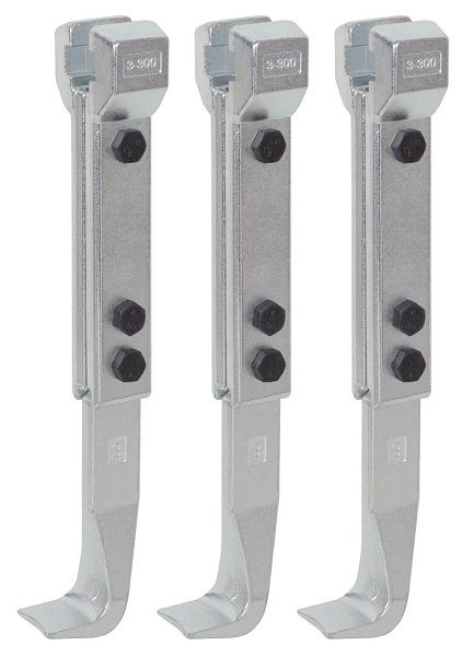 KUKKO 3 Abzughaken (Satz), Hakenlänge: 300 mm, Länge in mm: 420, 3-300-S
