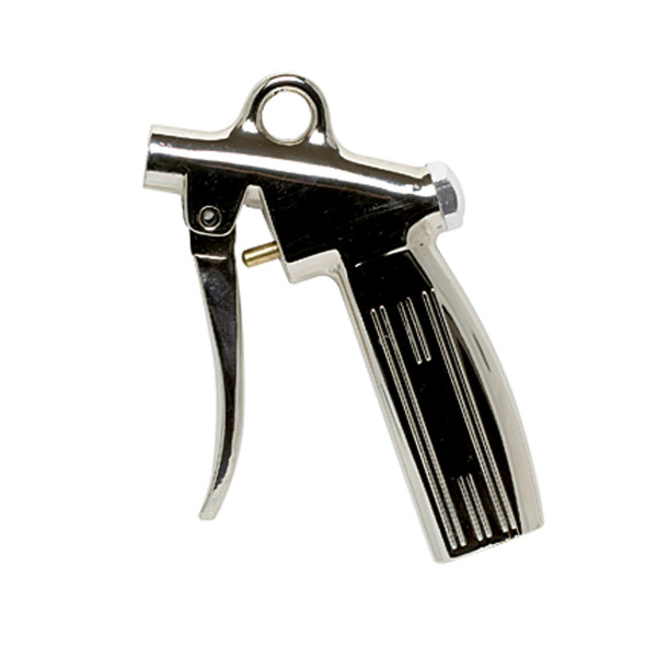 Riegler Blaspistole ohne Düse, Alu-Druckguss vernickelt, G 1/4 innen, 117444