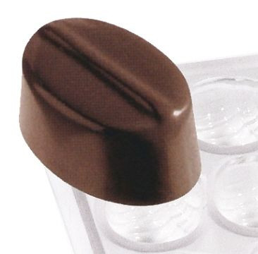 Contacto Pralinenform Oval mit Linie, 6751/012