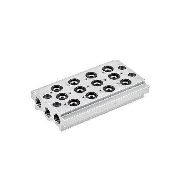 Metal Work Mehrfach-Grundplatte 4-fach »BASIC«, G 1/8, 146717