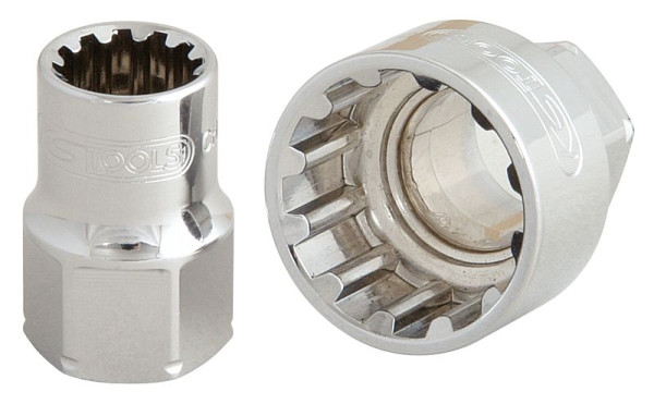 KS Tools 19mm TRIPLEplus Durchgangs-Stecknuss, 11mm, 916.4061