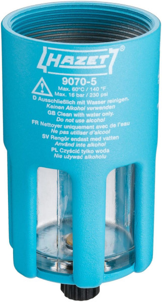 Hazet Gehäuse Filterdruckminderer, 9070-05-07/7, 4000896240470
