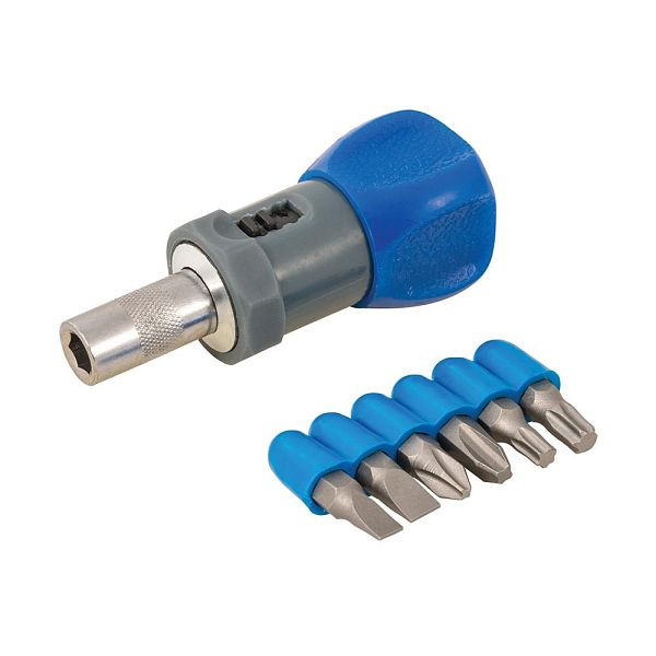 Silverline Vergaser-Ratschenschraubendreher, 7-tlg. Satz, 7-tlg. Satz, 250488