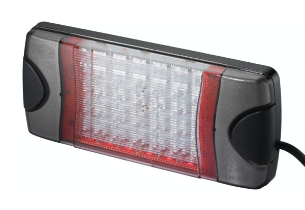 HELLA Heckleuchte, DuraLED Combi, LED, 12/24V, Anbau, Kabel: 2500mm, rechts/links, 2VP 015 074-101