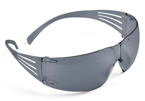 3M Schutzbrille SecureFit 200, grau, Polycarbonat-Scheibe, SF202AF, 259-073