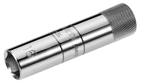 Facom Steckschlüssel für Zündkerzen 16 mm, B.S16A2