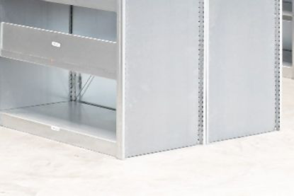 hofe Fußblenden - verzinkt - 75 x 1000 mm, Z500710