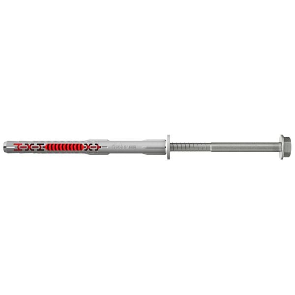 Fischer Langschaftdübel DuoXpand 10 x 100 FUS R Sechskantschraube mit U-Scheibe, VE: 50 Stück, 562176