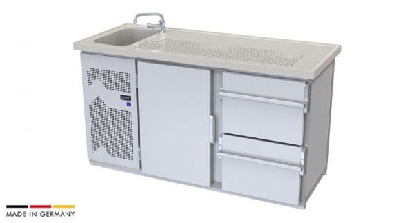 hefa Theke Novis 17/1L-TZ, Abmaße: 950 x 1.700 x 650/700 mm, Novis 17/1L-TZ