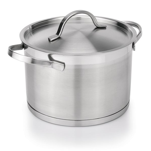WAS Cookware 54 Fleischtopf mit Deckel, Durchmesser 24 cm, 7,0 Liter, 5405240