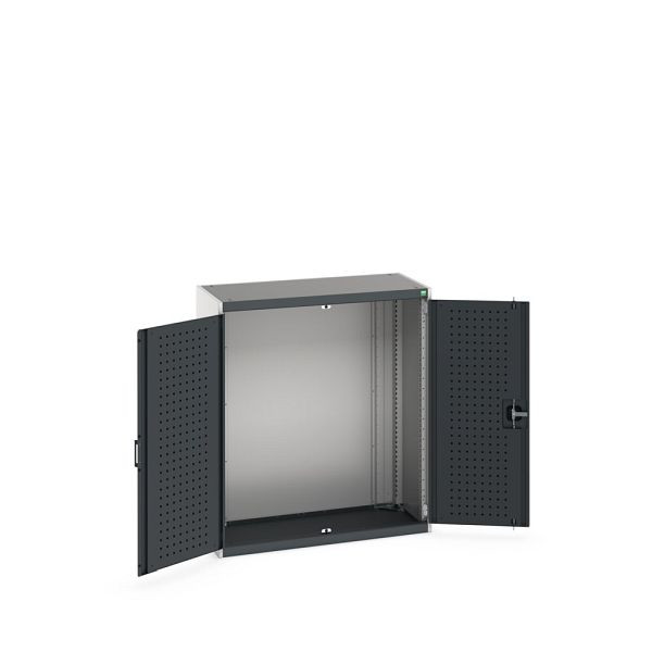 bott cubio Flügeltürschrank, BxTxH: 1050x525x1200mm, RAL 7035/7016, Anthrazitgrau, 40013015.19V