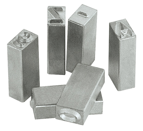 KUKKO LEERSTEMPELTYPEN SH 2,5 MM, Typenhöhe: 2,5 mm, Symbol: Leer, 333-025E/Leer