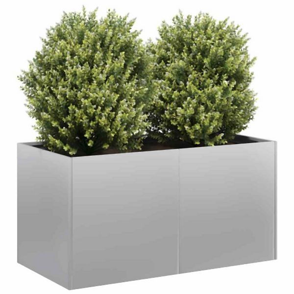 vidaXL Pflanzkübel 80x40x40 cm Verzinkter Stahl, 860673