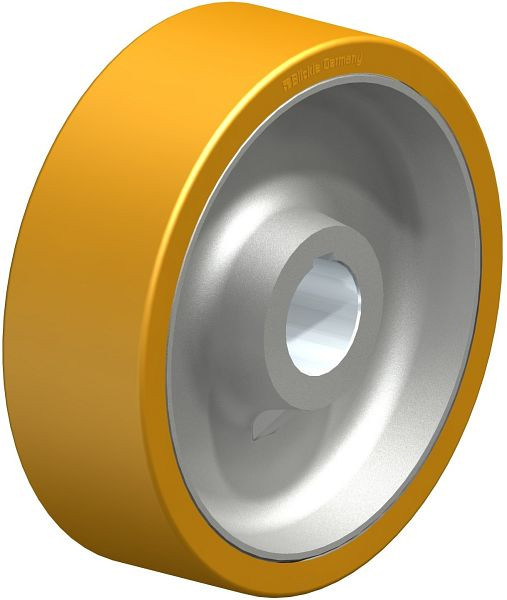 Blickle GTHN 252/50H7 Rad aus Blickle Extrathane®, Hellbraun, 462382
