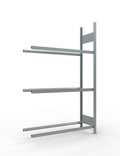 Schulte Reifenregal, Anbaufeld, 3 Lagerebenen, Fachbreite 1200 mm, 1206 x 436 x 2000 mm, 278844