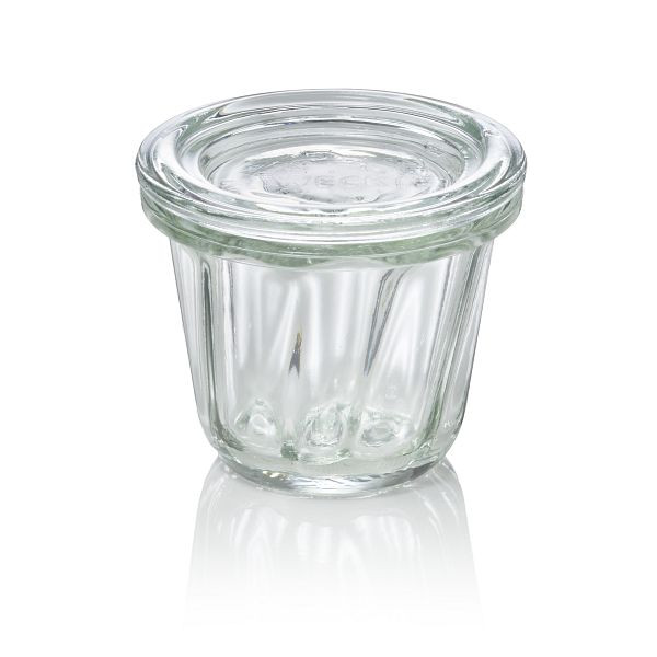 WAS Gugelhupfglas Weck, 12-teilig, 80 ml, Glas, 566, 4011162566903