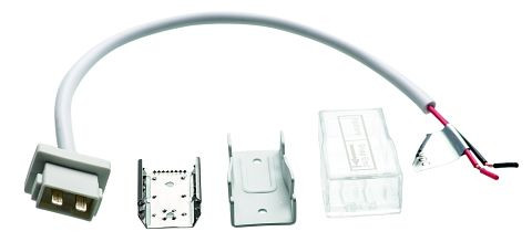 rutec Einspeisung Outdoor einfarbig ST-FC01 30cm IP67 für VARDAflex Outdoor, 86807