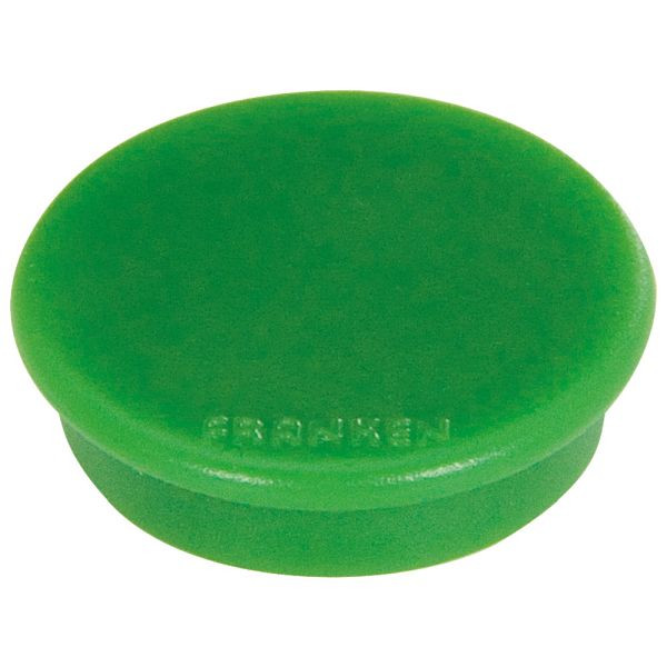 Dönges Kraftmagnet 38 mm, grün, Haftkraft 2.500 g, VE: 10 Stück, 118929