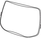3M Speedglas Vorsatzscheibe außen 9100, 52 60 00, VE: 50 Stück, 7100016691