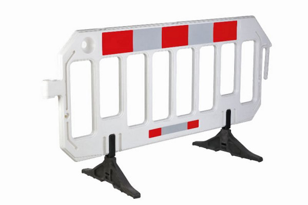 CRASH STOP Absperrgitter mobil, weiß, 20001, 4250912302471
