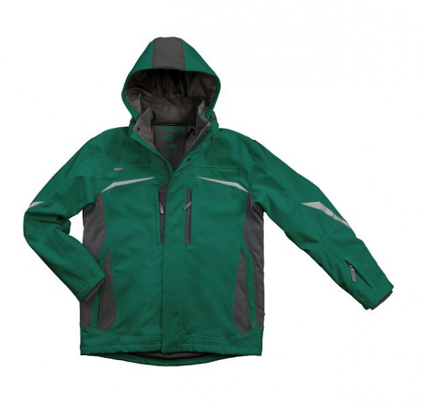 Excess Softshell Winterjacke grün-grau, Größe: 4XL, 318-2-41-1-GNG-4XL