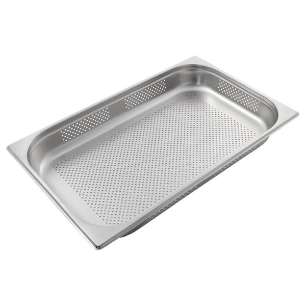 ALLPAX Gastronormbehälter 1/1 mit Lochung, 65 mm Höhe, 10011433