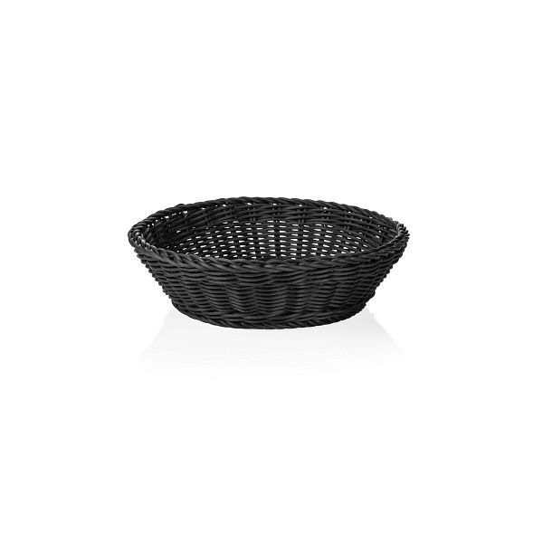 WAS Korb in der Farbe schwarz, 29 cm Durchmesser, 5074029