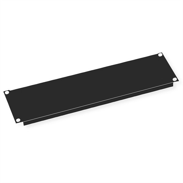 VALUE 19"-Blindplatte 3 HE, RAL 9005 schwarz, 26.99.0300