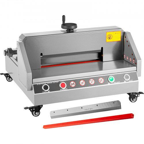 VEVOR Elektrischer Papierschneider Papierschneidemaschine Hebelschneider Cutter 330mm, TSDDCZJ330DDCZD01V2