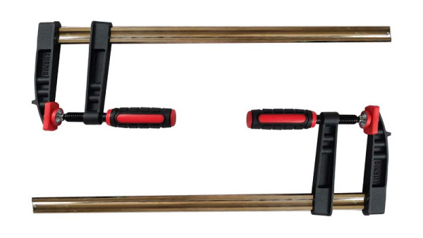 VaGo-Tools Profi Schraubzwinge 500x120 mm Zwinge Leimzwinge Klemmzwinge Temperguss, VE: 2 Stück, 220-006x2_dv