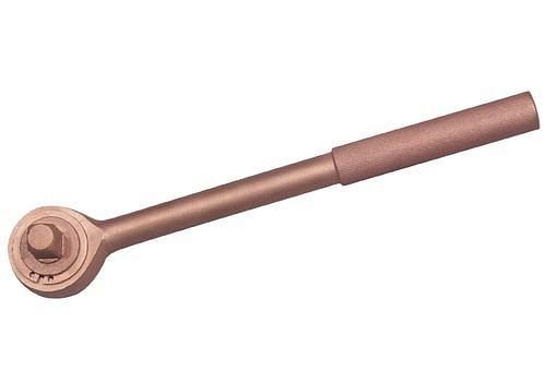 DENIOS Umschalt-Knarre 1/2", Kupfer-Beryllium, funkenfrei, für Ex-Zonen, 250347