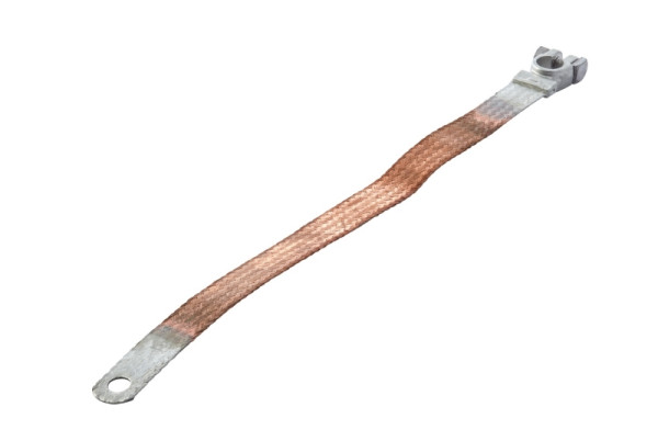 HELLA Masseband, 12/24V, 80A, Batteriepol-Ø: 15.9mm, Länge: 400mm, Querschnitt [mm²]: 21mm², 8KX 719 757-001